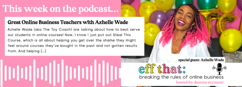 Azhelle Wade This Week On The Podcast