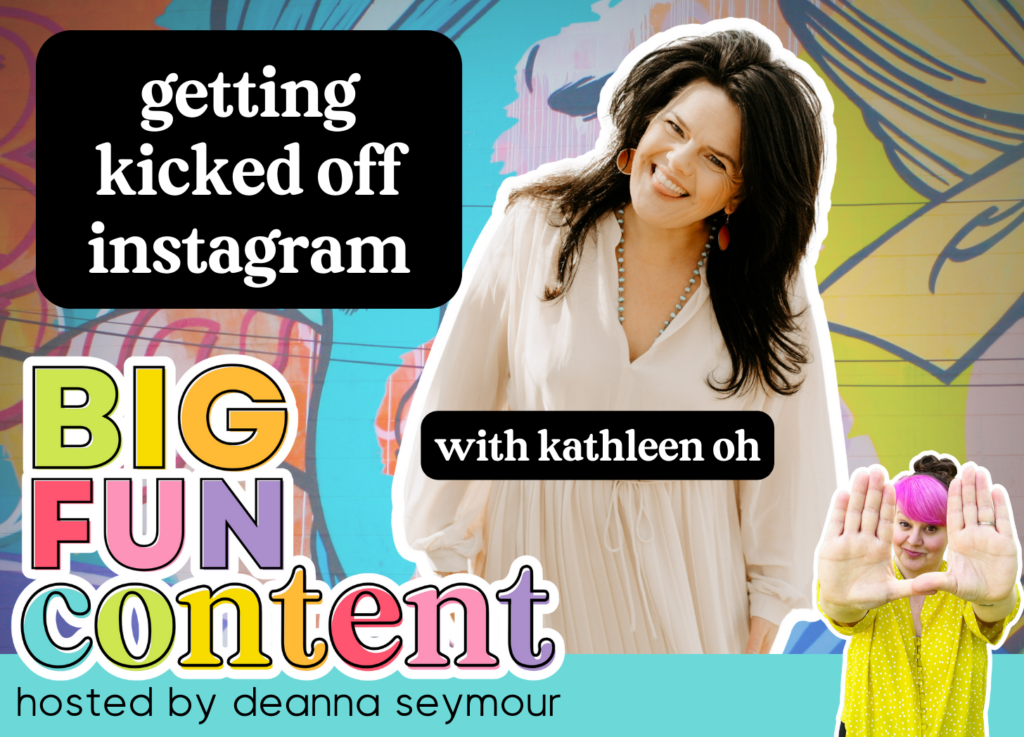 social media, TikTok, Instagram, community, engagement, psychedelic use, harm reduction, Substack, breath work, burnout, big fun content, podcast, kathleen oh, deanna seymour